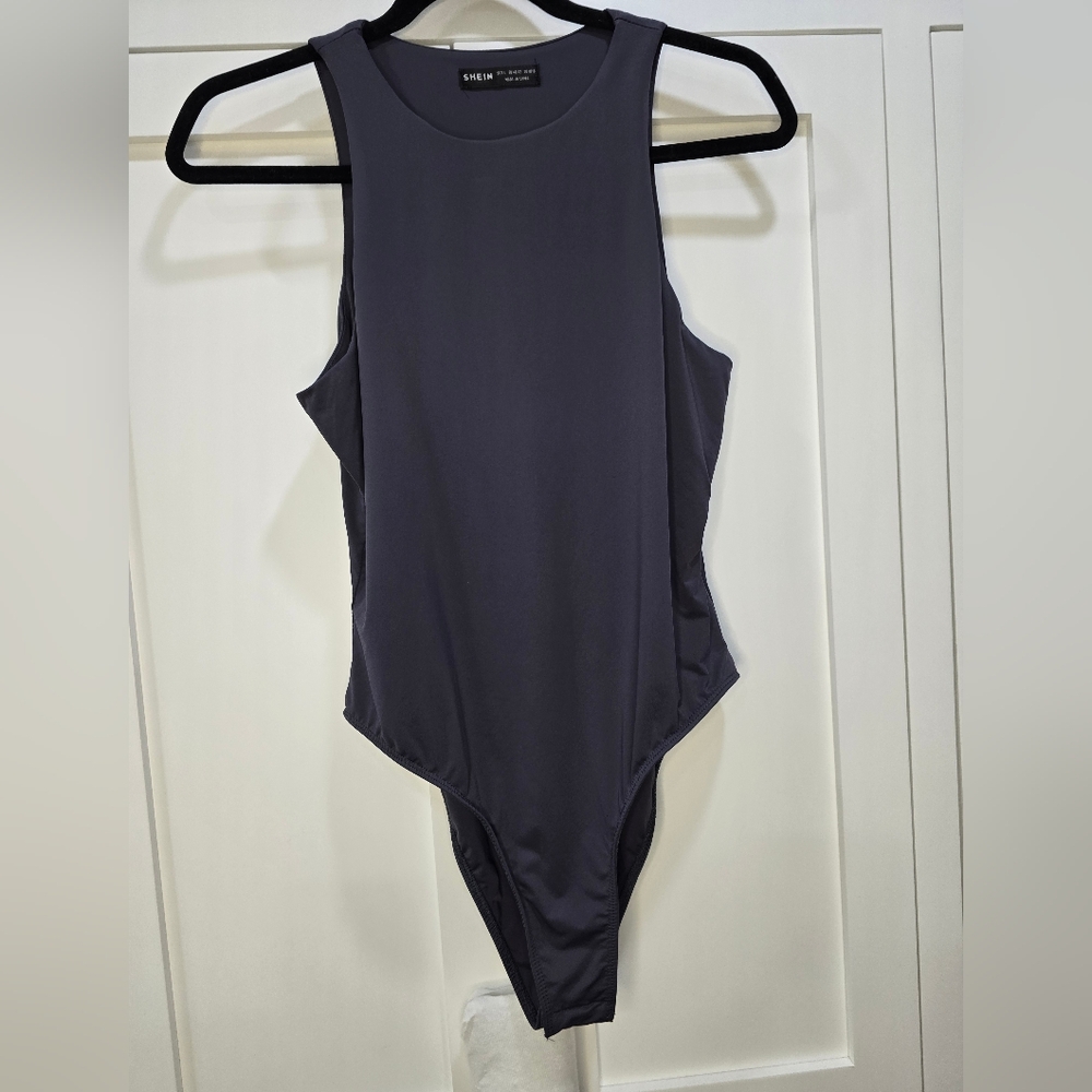 Soft Gray Bodysuit - Shein (Size Large)